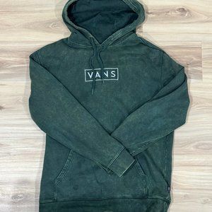 Men's Vans Hoodie Sweatshirt - Like-New - Green Color - Size Large